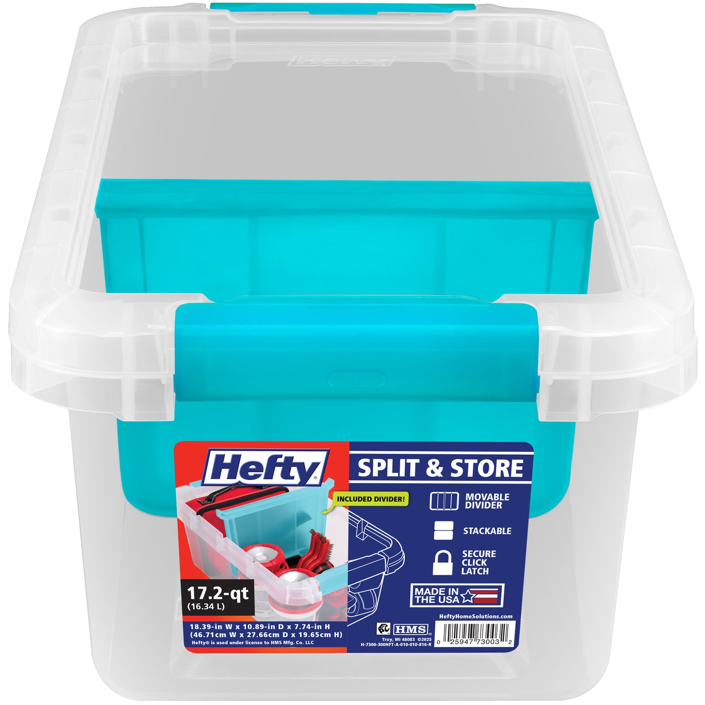Hefty 7300 17qt (Divider only)